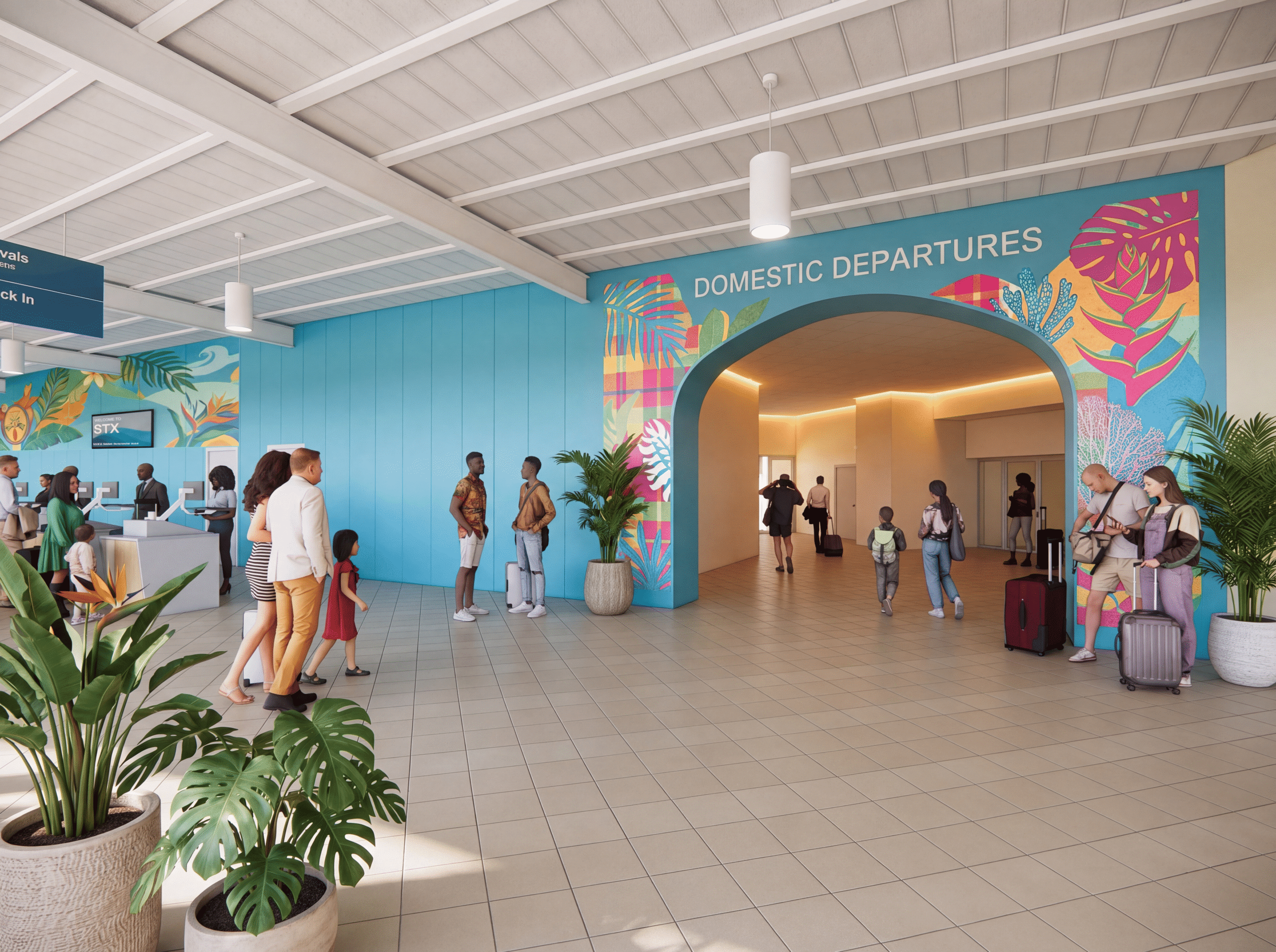 St. Croix Domestic Departures