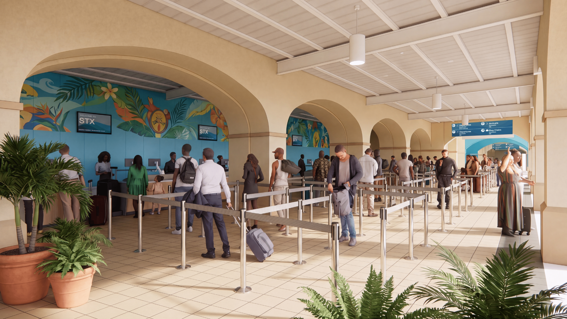 St. Croix - Enclosed Ticketing Hall